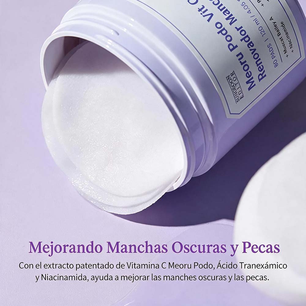 MUSCAT GRAPE VITA C BRIGHTENING PADS (PADS FACIALES ILUMINADORES)